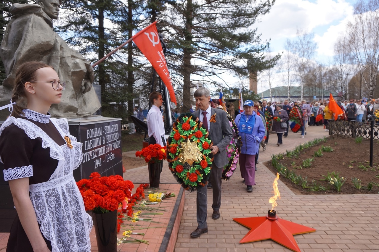 В Даровском состоялись торжества, посвященные 80-летию Победы в Великой Отечественной войне 1941-1945 гг.