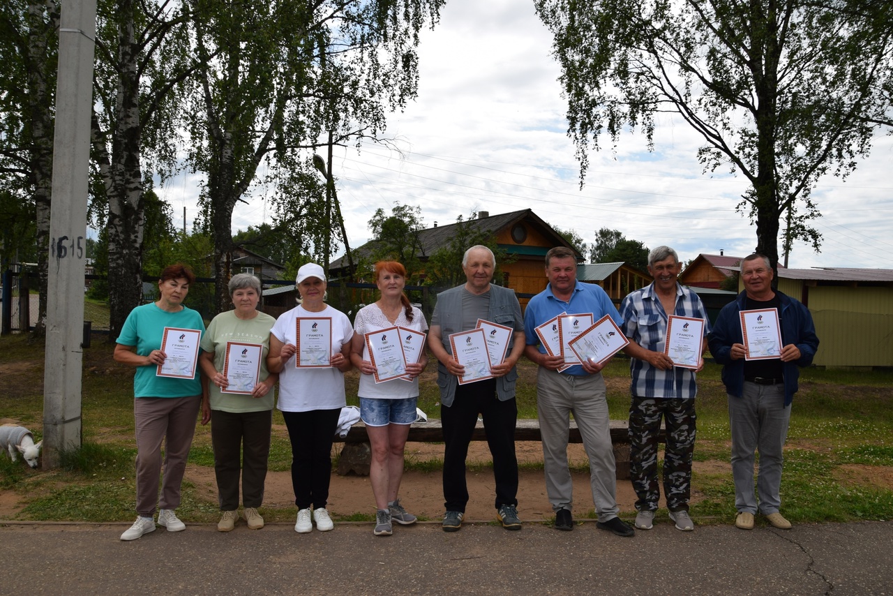 Ветераны района соревновались в первом районном этапе областной Спартакиады.