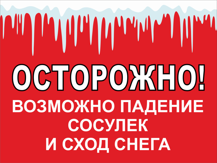 Осторожно - опасность схода снега и падения сосулек с крыш!. Осторожно - опасность схода снега и падения сосулек с крыш!.